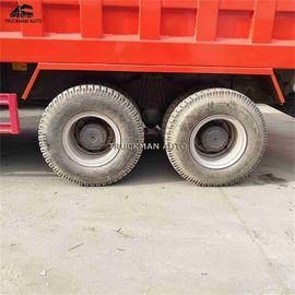Yellow Used Heavy Duty Trucks With Repair Tool Box Transport Sand Stone