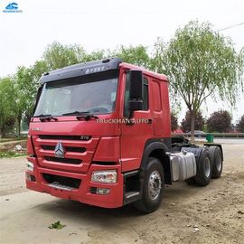 Sinotruk Howo Used Tractor Trucks  50 Tons 371hp Prime Mover 2016 Year