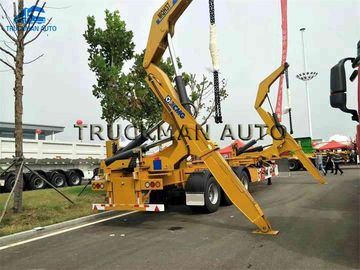 TRUCKMAN  Side Lifter Trailer , Sidelifter Container Trailer With Xcmg Brand Crane