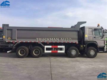 8x4  Heavy Duty Dump Truck 12 Wheelers 40-50 Tons Loading Euro II Emission Standard