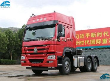 Sinotruk  Howo Prime Mover , Prime Mover Trailer 102km/H With Two Bed Cabin