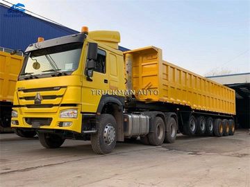 Truckman Brand  Load Trail Dump Trailer For Ghana Bauxite Haulage Demand