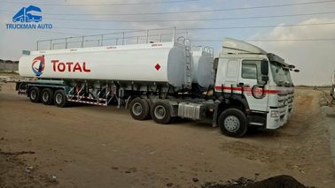 Durable Fuel Tanker Semi Trailer 1-8 Comdepartments 55000 Liter 55m3
