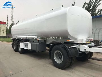 3 Axles 10-40 tons Full Gasoline Tank Trailer With 15-25m3 Volume Tank