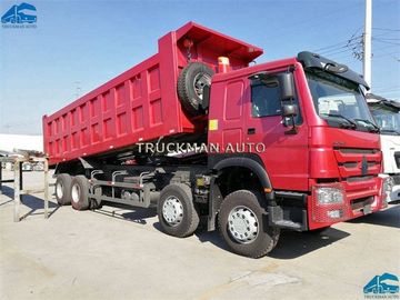 351 - 450hp Howo 8x4 Dump Truck ,  Howo Tipper Truck For Construction And Mining