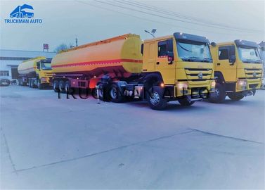 50 Tons Oil Transportation Trucks , Tank Semi Trailer With The Fire Extinguisher