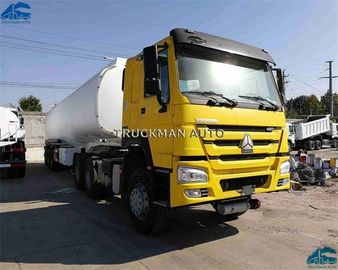 New White Color Sino Howo Prime Mover Truck 420hp Euro 2 Emission Hw76 Cabin
