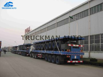 40 Feet 3 Axles Flatbed Container Semi Trailer
