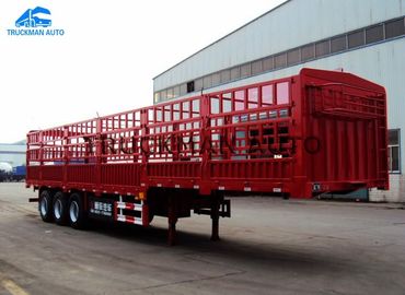 T700 High Tensile Fence Semi Trailer 3*13t Axles 60 Tons Loading For Logistics