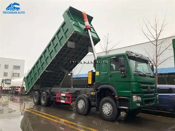 Howo 8x4 12 Wheels Heavy Duty Dump Truck 50 Tons Sand And Stone Loading