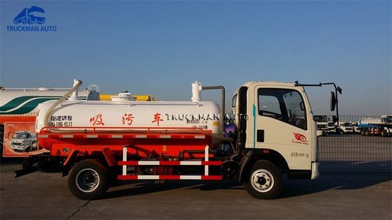 Sinotruk HOWO Light Truck 5M³ Suction Tanker For City Cleaning