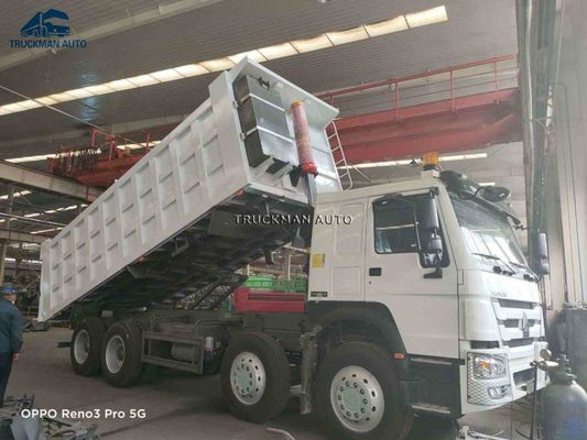 75km/h 371HP 12 Wheel Tipper Truck With One Bed