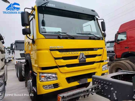 10 Wheel Tire Sinotruk Howo 336 Cargo Truck Chassis For Ethiopia