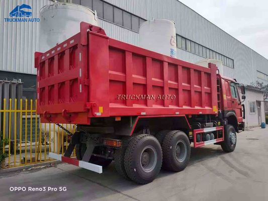 371HP 6x4 Sino Dump Truck With Military Bumper South Sudan