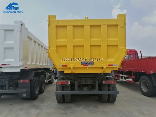 371HP SINOTRUCK HOWO Heavy Duty Dump Truck U Shape Cargo Box