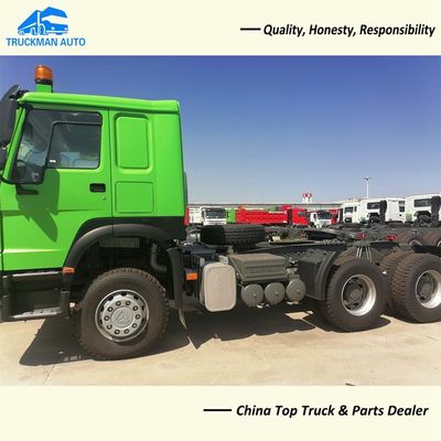 10 Wheel 70 Tons SINOTRUK HOWO 371HP Prime Mover Truck For Container Transport