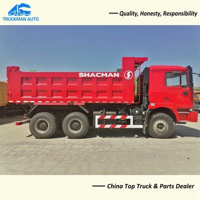 10 Wheel 30 Tons 380HP SHACMAN F2000 Dump Truck For Construction Work