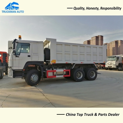 10 Wheel 30 Tons SINOTRUK HOWO 6x4 Heavy Duty Dump Truck For Ghana