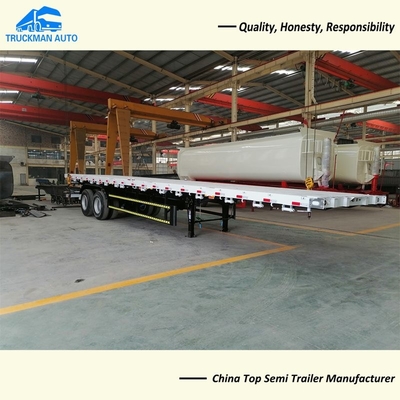 TWO Axle 50 Tons Container Semi Trailer Mechanical Type