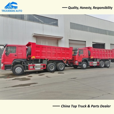 371HP SINOTRUCK Dump Trucks 30 Tons 10 Wheel