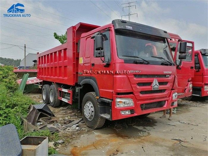 300L 75km/H 2015 Year Used HOWO Dump Truck