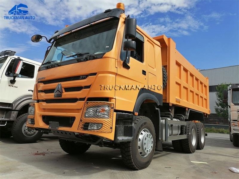 ZZ3257N3847A 6x4 SINOTRUCK HOWO 371 Dump Truck For Ghana