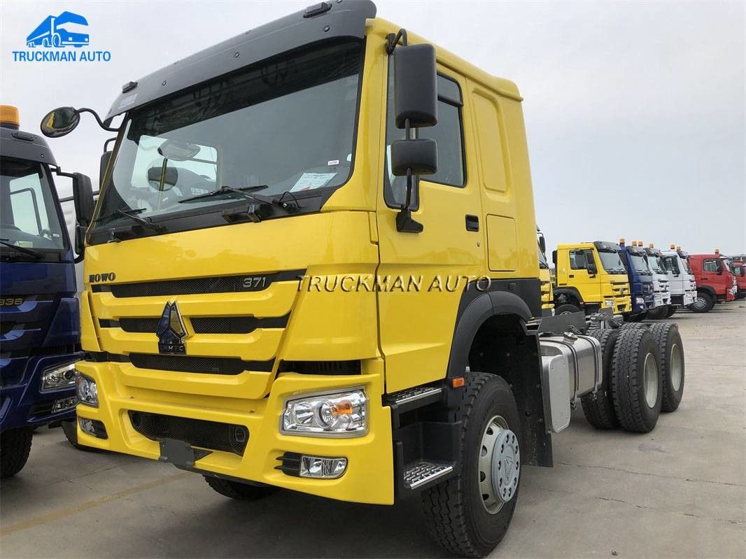 Heavy Duty 371HP 30 Tons SINOTRUK HOWO 6x4 Dump Truck Chassis