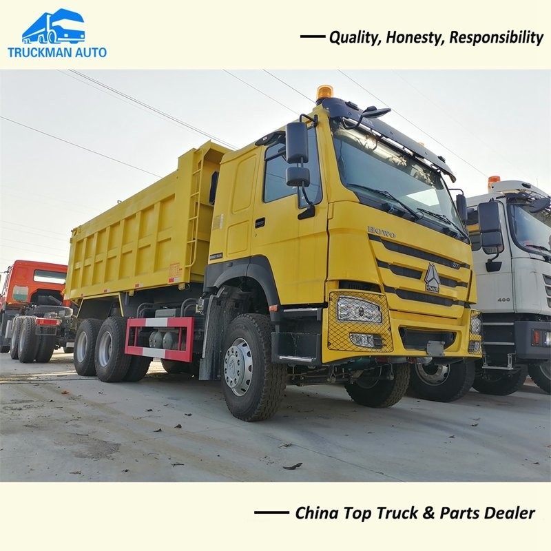 371HP 6X4 SINOTRUCK HOWO 30 Tons Dump Truck For Sand Transport