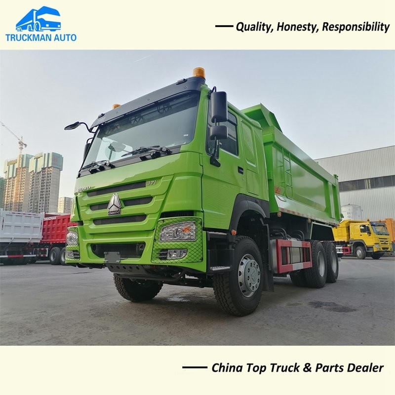 SINOTRUK Howo 6x4 Dump Truck 371HP With Radial Tire