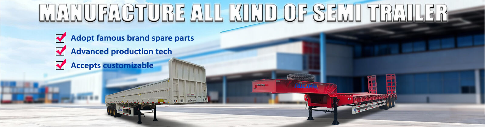Container Semi Trailer