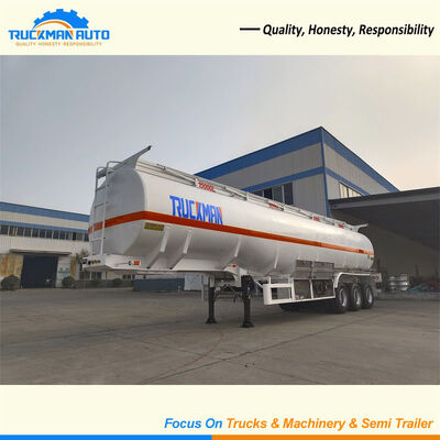 45000 Liter Oil Tank Trailer With 16 Tons Axle Carbon Steel