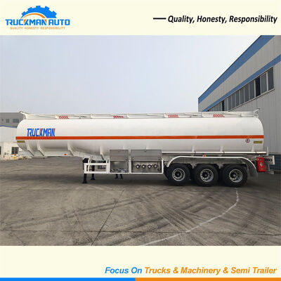 45000 Liter Oil Tank Trailer With 16 Tons Axle Carbon Steel