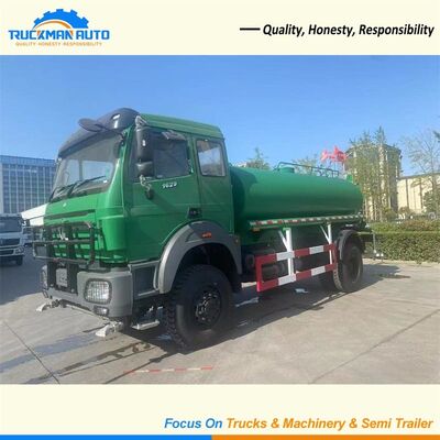 Durable 4x2 8000Liters BEIBEN 1629 Water Sprinkler Truck For Kenya