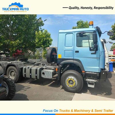 Classic Style SINOTRUK HOWO 6X4 430HP Tractor Truck For Guinea