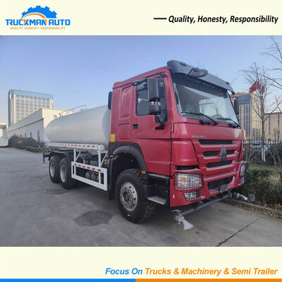 Reliable 6X4 20000Liters SINOTRUK HOWO Water Sprinkler Truck For Tanzania