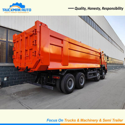 Reliable 371HP 25CBM SINOTRUK HOWO Dumper Truck For Ghana
