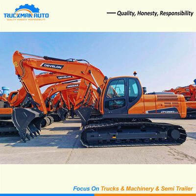 Durable Construction Machinery 20 Tons DEVELON DX220LCA Crawler Excavator
