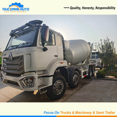 Reliable HOWO NX 8x4 12 CBM Cement Tanker Truck For Construction