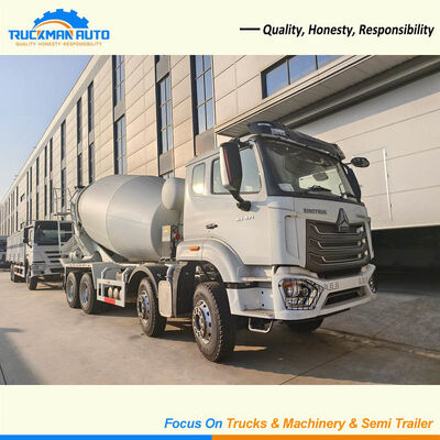 Reliable HOWO NX 8x4 12 CBM Cement Tanker Truck For Construction