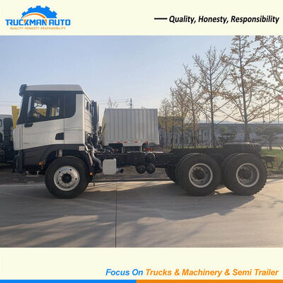 Factory Price SHACMAN X3000 10 Wheels 430HP Lorry Chassis For Nigeria