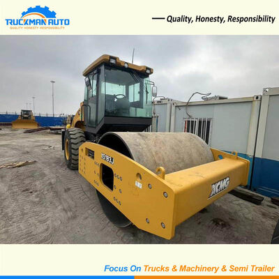 Durable 18 Tons XCMG XS183J Single Drum Road Roller For Nigeria