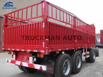3 Axles Full Trailer Truck  60 Tons Loading For Container And Bulk Goods