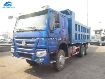 371hp Used Howo Dump Truck Oading Capacity 25-30 Tons With 20m3 New Cargo Box