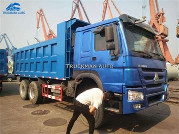371hp Used Howo Dump Truck Oading Capacity 25-30 Tons With 20m3 New Cargo Box
