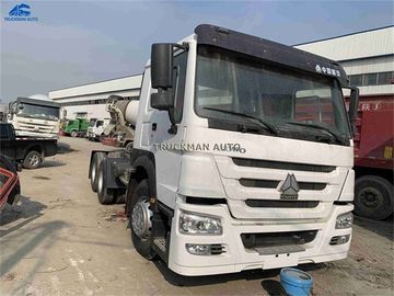 Year 2013 Used Howo Tractor Truck 371hp 40-80 Tons Left Hand Driving For Ghana