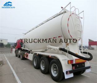 3 Axles Concrete Mixer Trailer 40 Cubic Truckman Brand With Tool Box