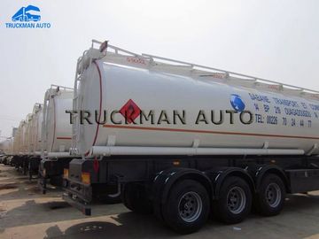 50m³ 4 Axles Oil Tank Trailer China Best Brand Manufacturer 3-7 Compartments