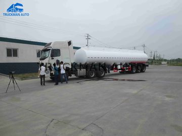 ​50000 Liter 50m3 Tank Semi Trailer High Capacity With 3-8 Comdepartment