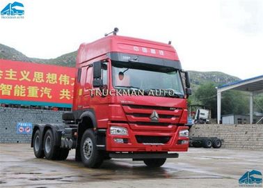 420hp  Howo Sinotruk 6x4 Tractor Truck , 10 Wheeler Tractor Head Rated Power 309kw