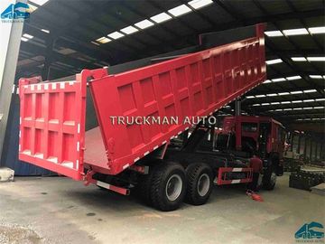 12 Wheelers Howo 8x4 Heavy Duty Dump Truck Tipper 40-50tons Loading Euro 2
